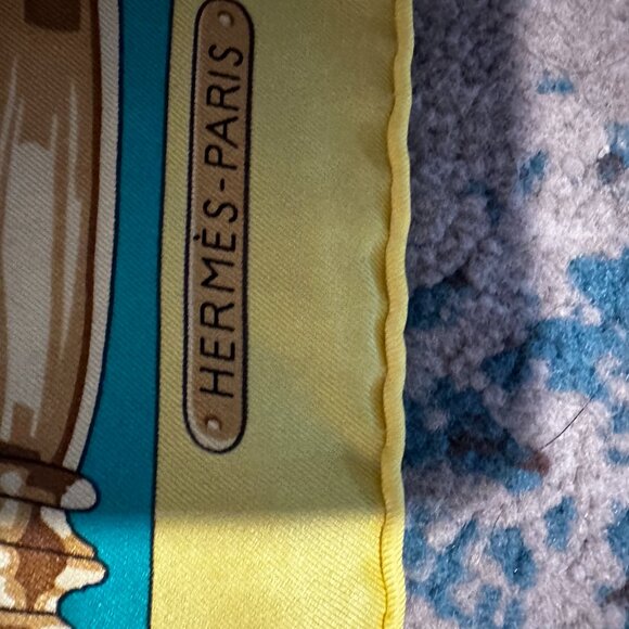 Harnais de Presidents HERMES Silk Scarf - Picture 5 of 5